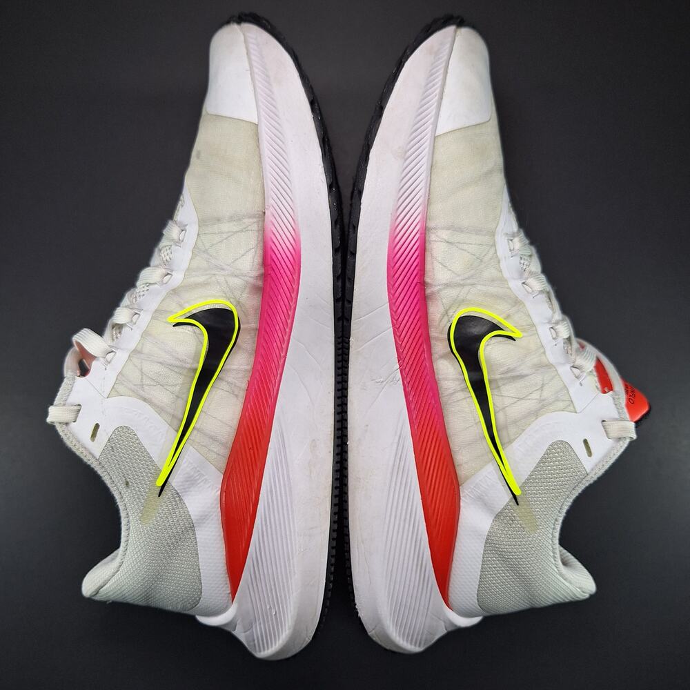 Nike Winflo 8 Womens 6.5 White Rawdacious CW3421-100 Running Shoes Sneakers - Picture 10 of 14